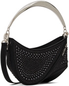 Mugler Black Small Spiral Curve 01 Bag