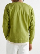 Folk - Rivet Cotton-Jersey Sweatshirt - Green