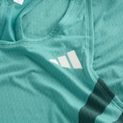 Adidas Running adidas Adizero Archive Running Tank Top in Powder Teal