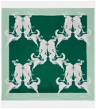 Valentino Printed silk twill scarf