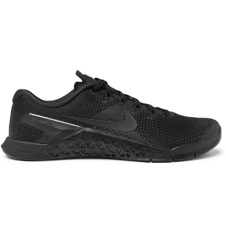 Photo: Nike Training - Metcon 4 Rubber-Trimmed Mesh Sneakers - Black