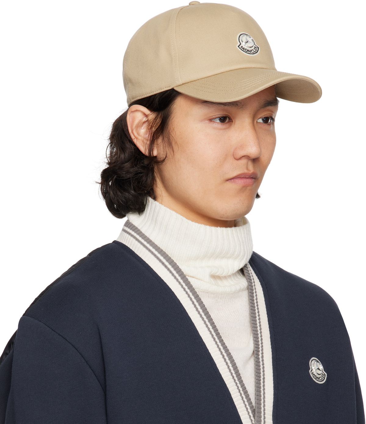 MONCLER Genius Mercedes Benz by NIGO キャップ Moncler Genius Mercedes-Benz by NIGO Beige Baseball Cap