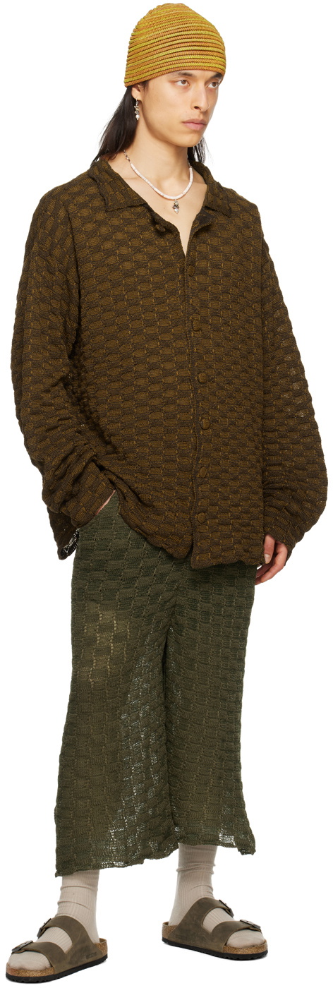 Isa Boulder SSENSE Exclusive Brown Shirt