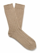 NN07 - One 9055 Ribbed Wool-Blend Socks