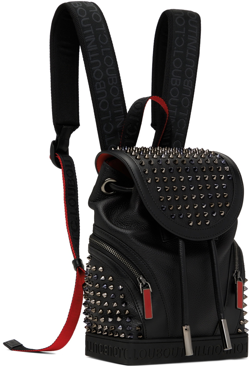 Christian Louboutin Black Small Explorafunk Backpack