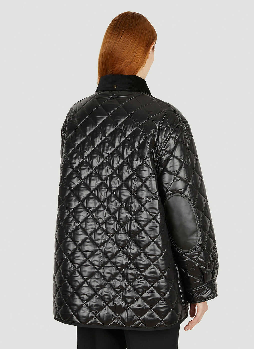 Quilted Jacket in Black Burberry