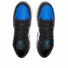 Air Jordan 1 Low Sneakers in White/Royal Blue