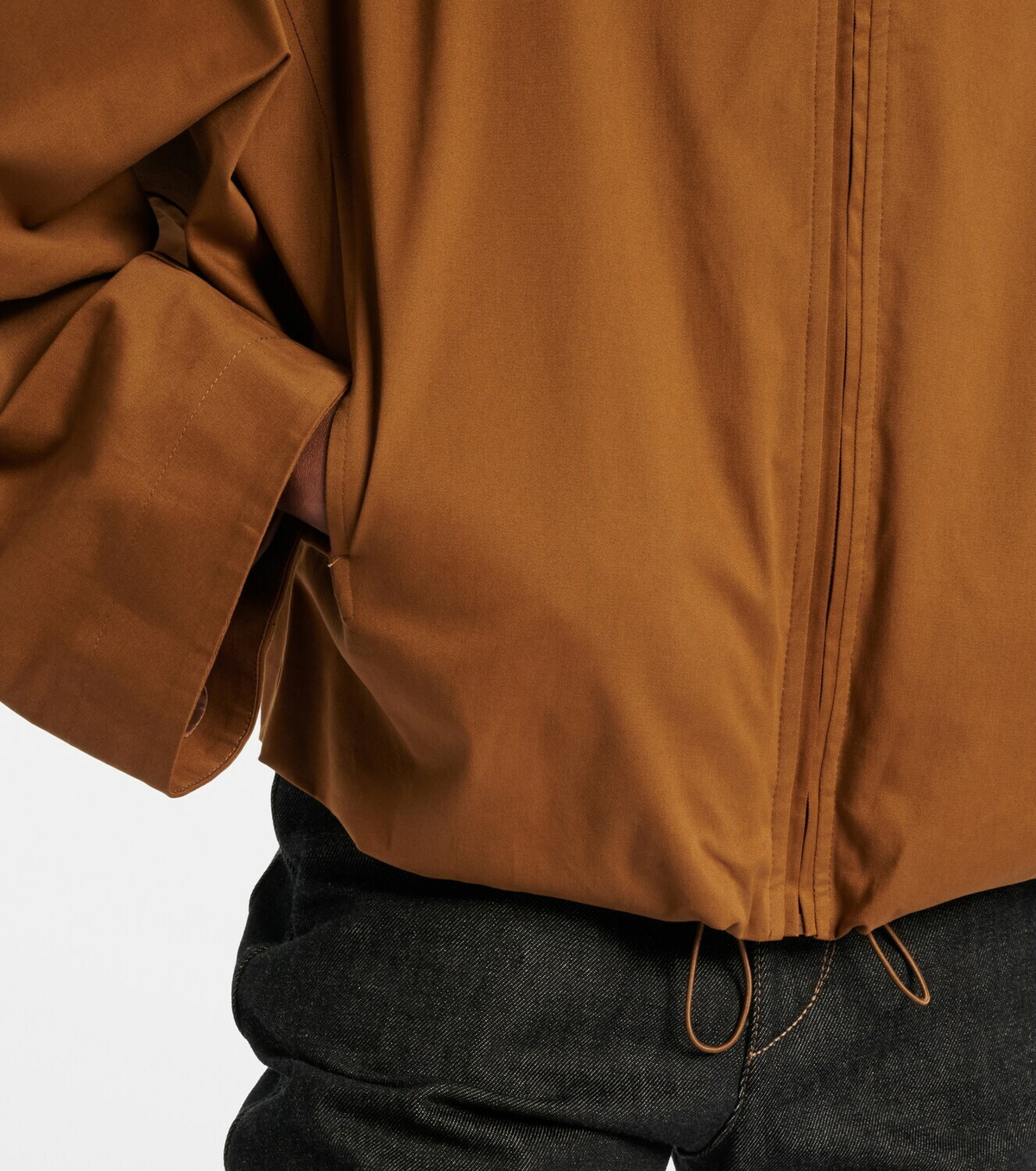 Nour Hammour Francois cotton-blend jacket