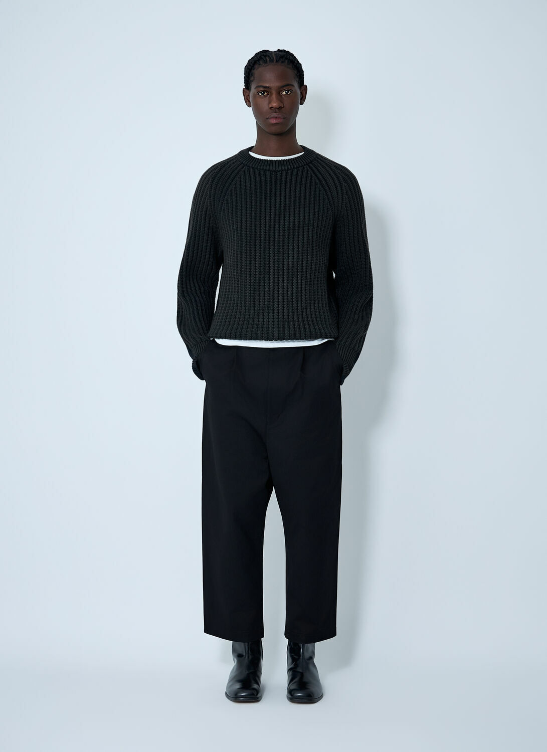 Junya Watanabe Pleated Wide-Leg Pants