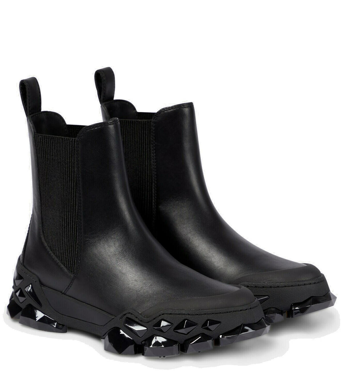 JIMMY CHOO 関税込み Clayton embellished Chelsea boots Jimmy Choo - Clayton embellished Chelsea boots Jimmy Choo