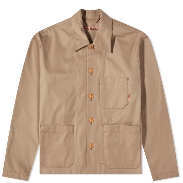 Photo: Acne Studios Okey Twill Pink Label Work Jacket