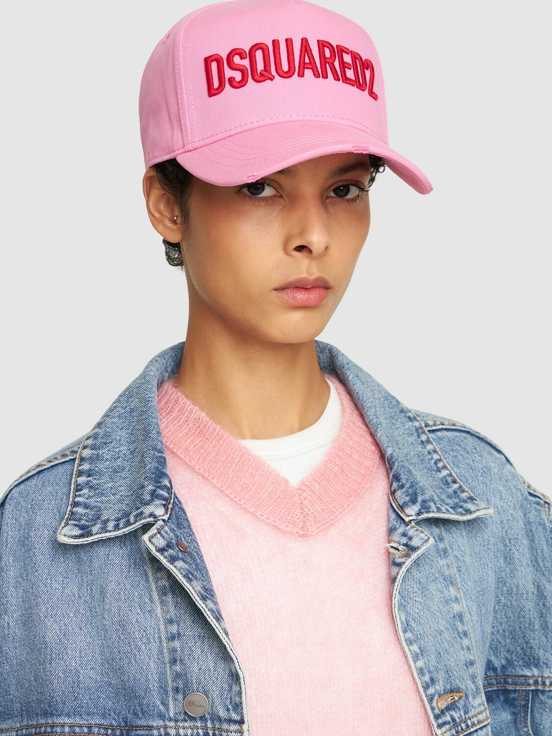 DSQUARED2 - Technicolor Embroidered Baseball Cap Dsquared2