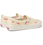 Vans - OG Classic LX Logo-Print Canvas Slip-On Sneakers - Cream