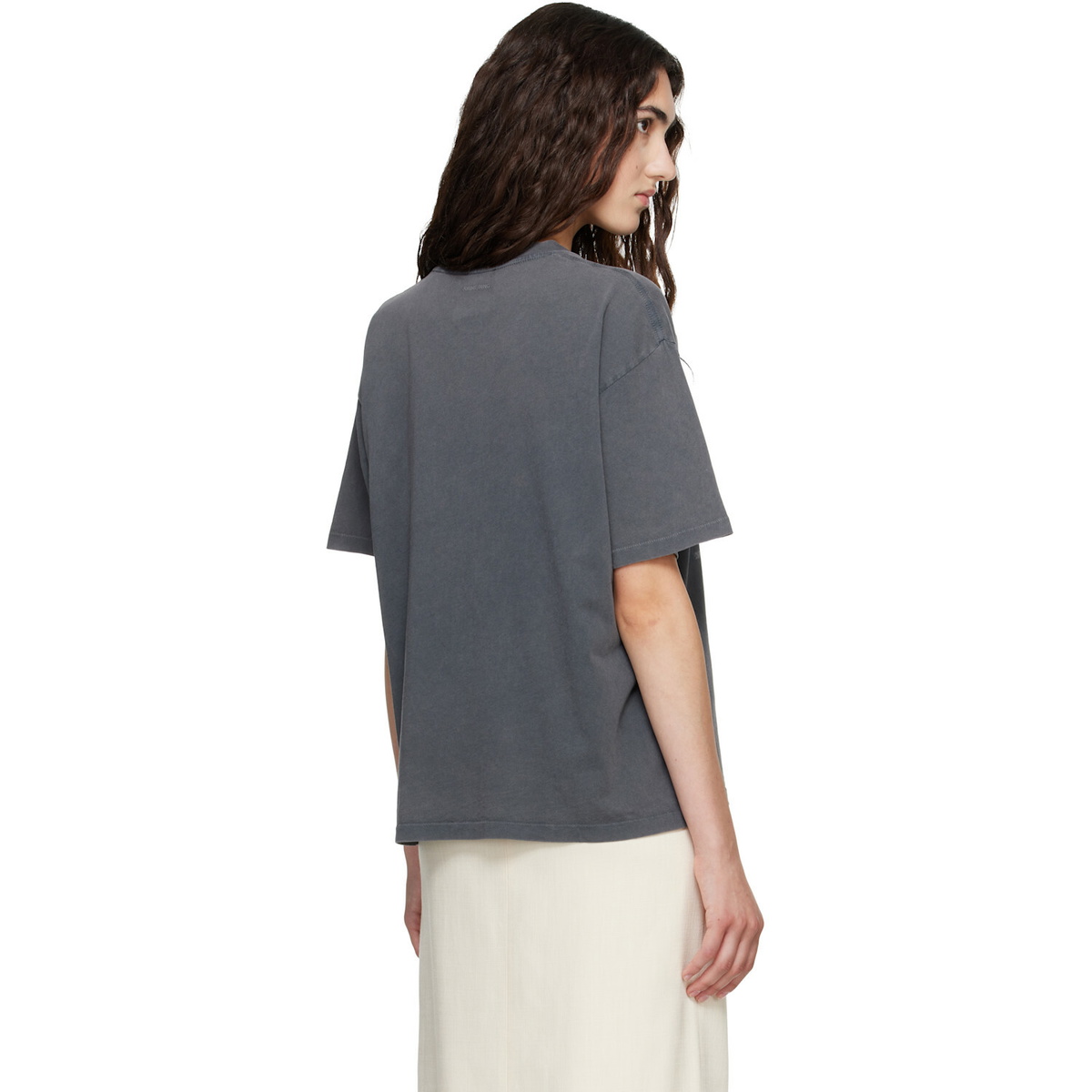 ANINE BING Gray Cade Surfer T-shirt