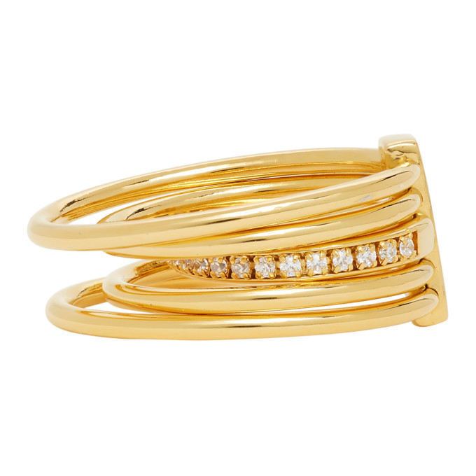 Panconesi - Solar Crystal Ring - Blue