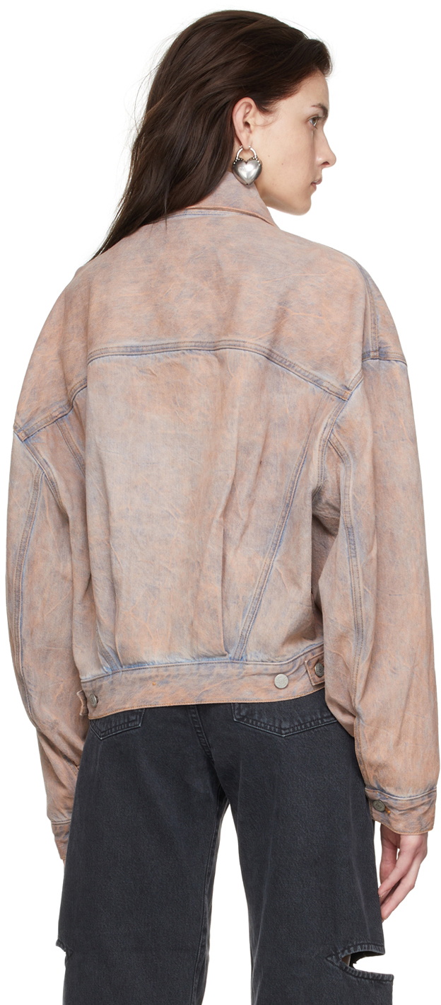 Acne studious 新品 pink denim jacket Acne studious 新品 pink denim jacket - メルカリ