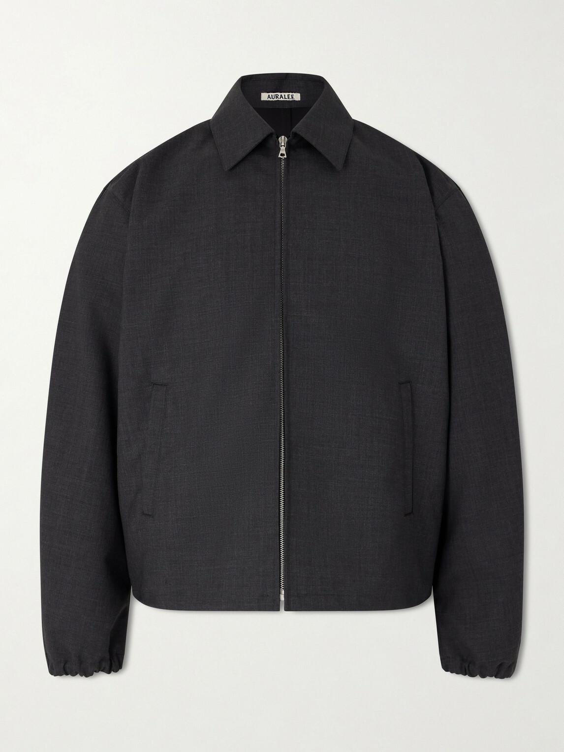 Auralee - Wool Blouson Jacket - Gray