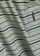 Hiking Patrol Striped Stretch-jersey T-shirt Grey