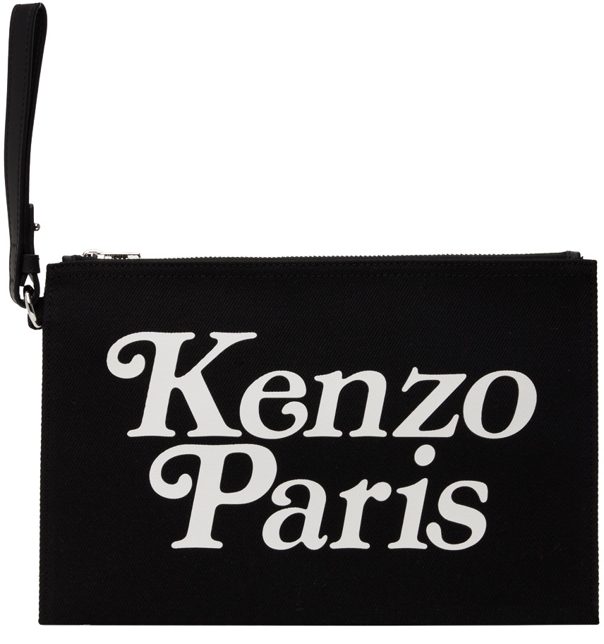 Kenzo Black Kenzo Paris Large Pouch Kenzo