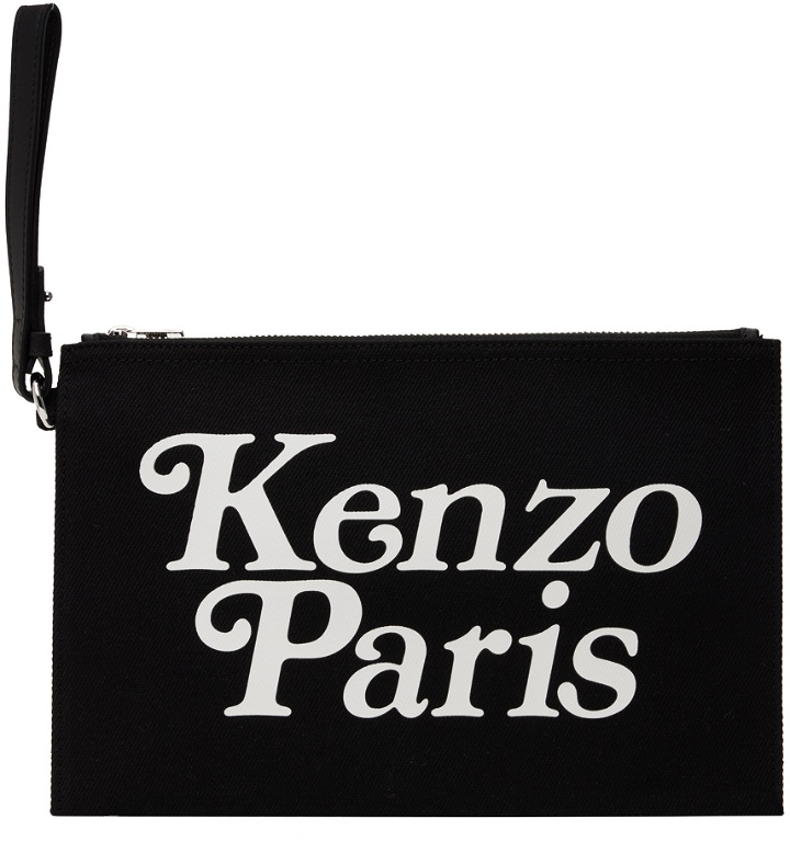 Photo: Kenzo Black Kenzo Paris Large Pouch