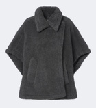 Max Mara Wool, alpaca, and silk cape