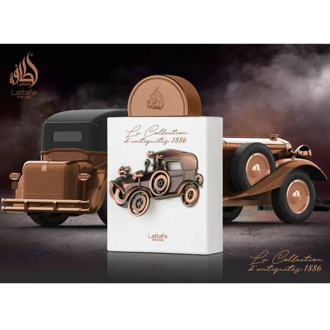 Lattafa Unisex La Collection D'antiquites 1886 EDP Spray 3.4 oz Fragrances 6290360592046