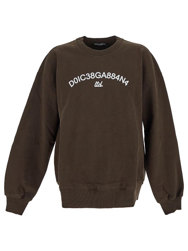 Photo: Dolce & Gabbana Cotton Sweatshirt