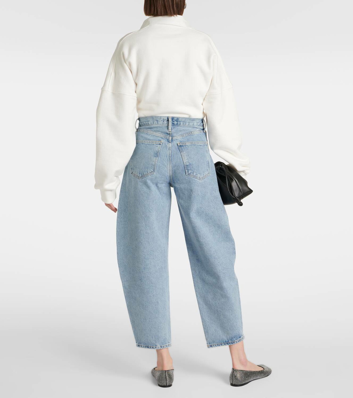Agolde Mara high-rise barrel-leg jeans AGOLDE