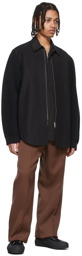 Jil Sander Black Paneled Jacket