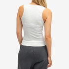 Joah Brown Women's Invisible Zip Tank Top in Pearl
