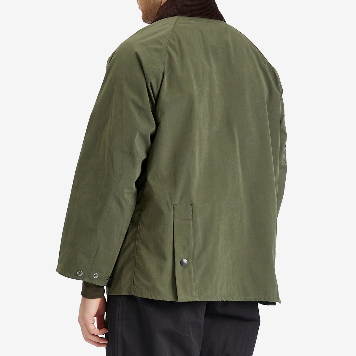 Barbour Men's OS Peached Bedale Casual Jacket in Sage Barbour