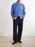 Willy Chavarria - Embroidered Wool Sweater - Blue