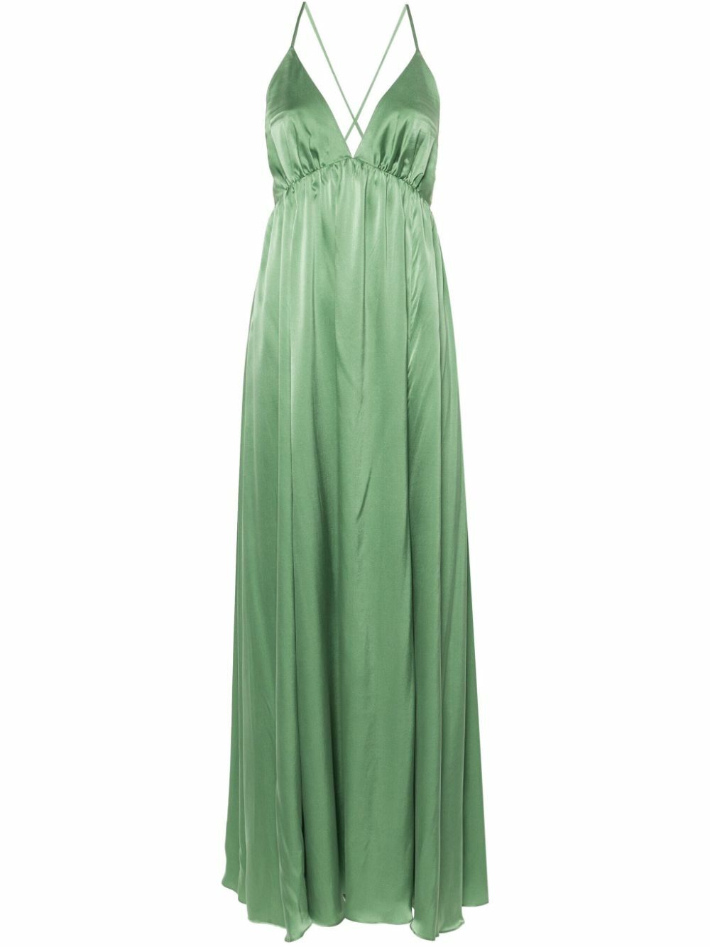 zimmermann emerald green dress Zimmermann Pleated Midi Dress