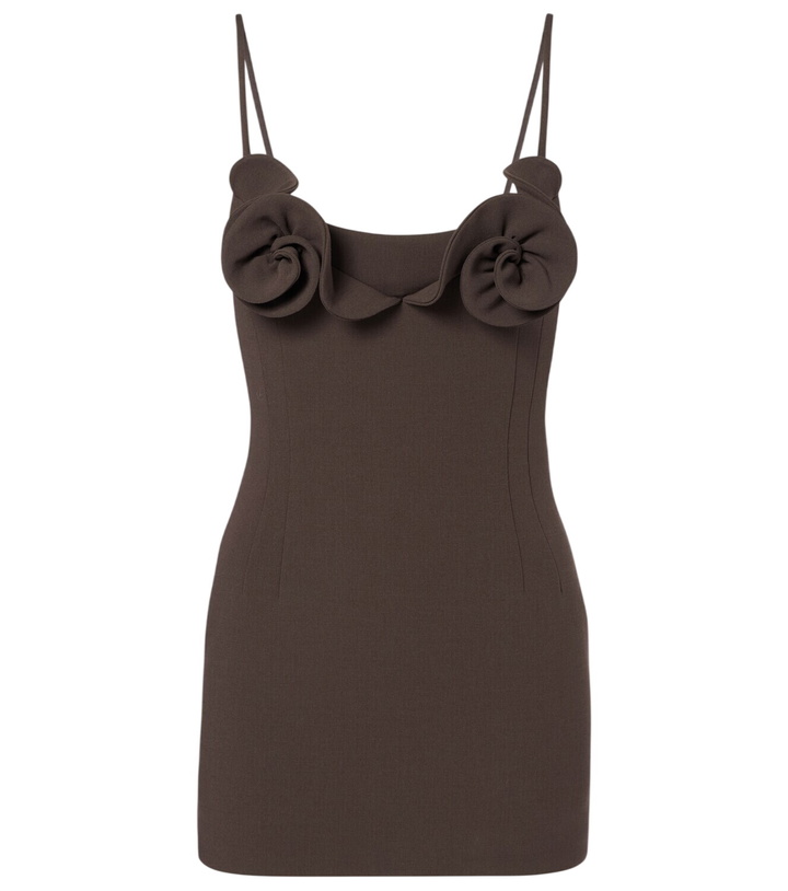 Photo: Magda Butrym Wool-blend minidress