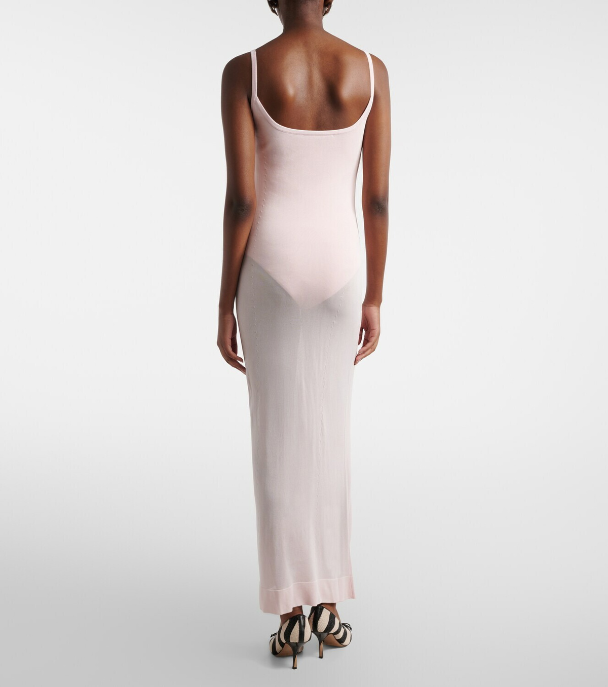 Jacquemus Nodo knitted maxi dress