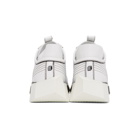 Pierre Hardy White and Black Vision Sneakers
