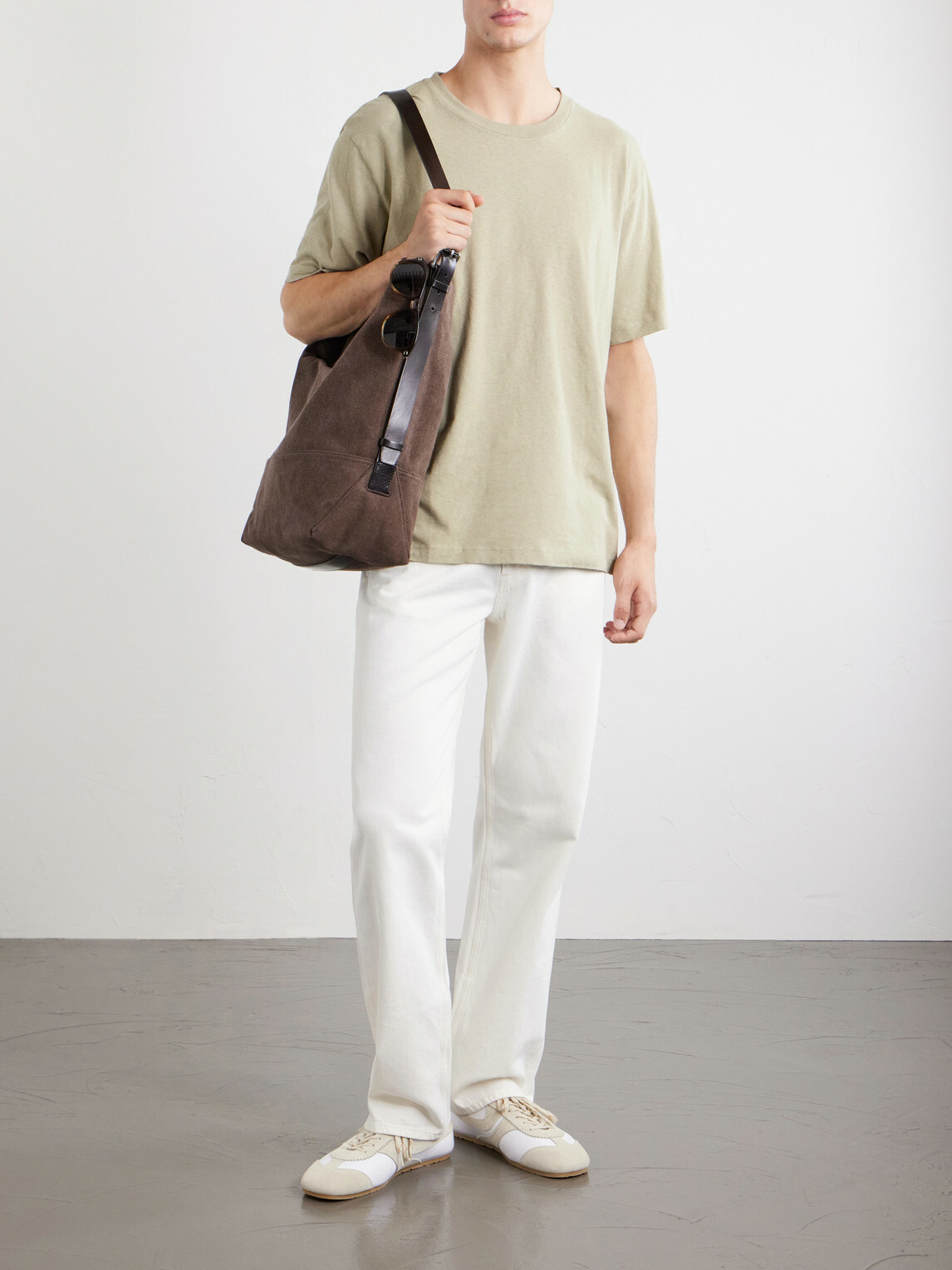 FRAME - Straight-Leg Jeans - White
