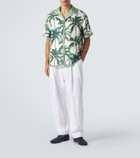 Dolce&Gabbana Printed silk twill shirt