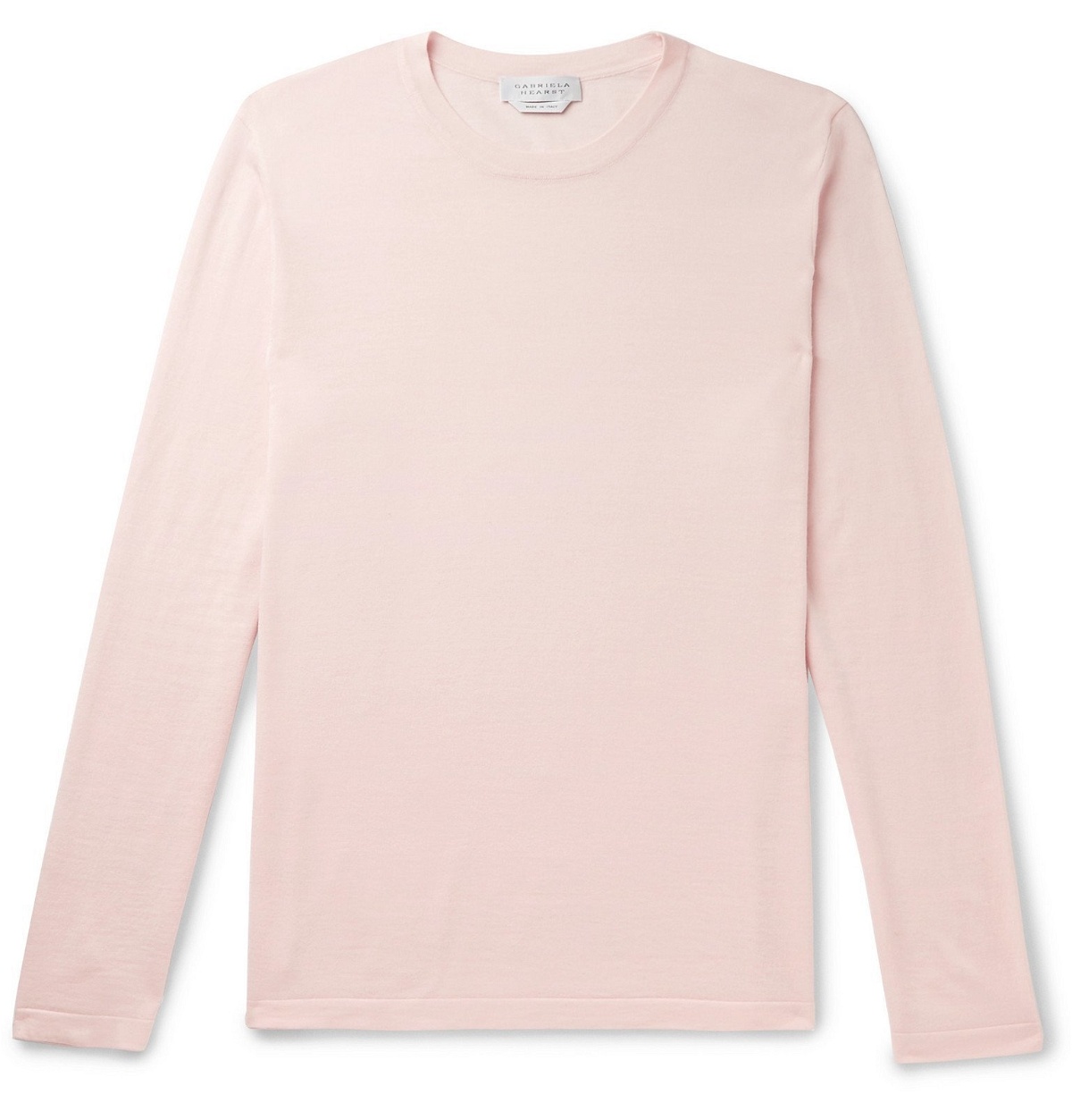 Gabriela Hearst - Herman Merino Wool Sweater - Pink Gabriela Hearst