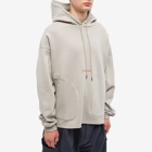 GOOPiMADE Men's 6th Anniversary VI-H0 Orbital G Logo Hoody in Taupe