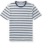Alex Mill - Striped Slub Cotton-Jersey T-Shirt - White