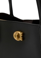 Coach Willow Pebbled Leather Tote bag - Black - One Size
