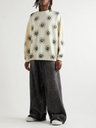 Loewe - Printed Wool-Blend Sweater - Neutrals
