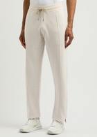 Boss Cotton-blend Sweatpants Ecru