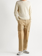 Norse Projects - Sigfred Brushed-Wool Sweater - Neutrals