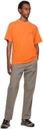 Stone Island Orange Bonded T-Shirt