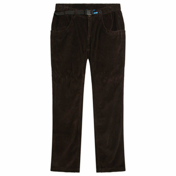 Photo: KAVU Men's Chilli Roy Corduroy Trousers in Dark Roast