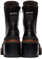 See by Chloé Black Mahalia Ankle Boots