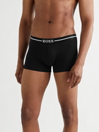 HUGO BOSS - Three-Pack Stretch Organic Cotton Briefs - Multi