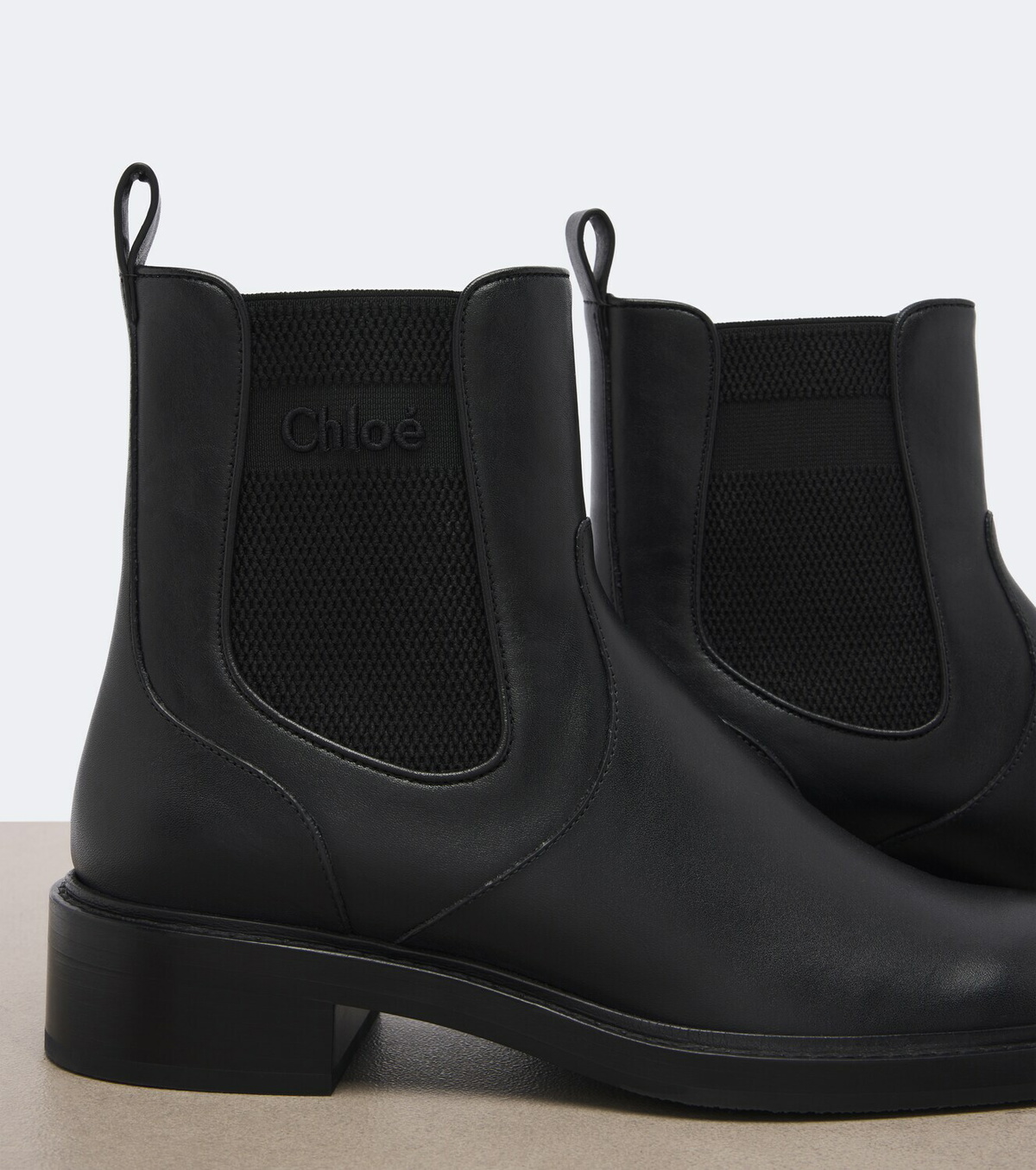 Chloé Alex leather Chelsea boots